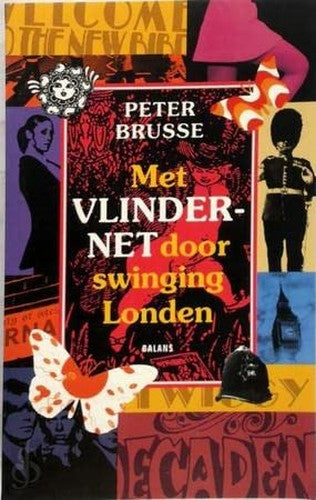 Met vlindernet door swinging Londen