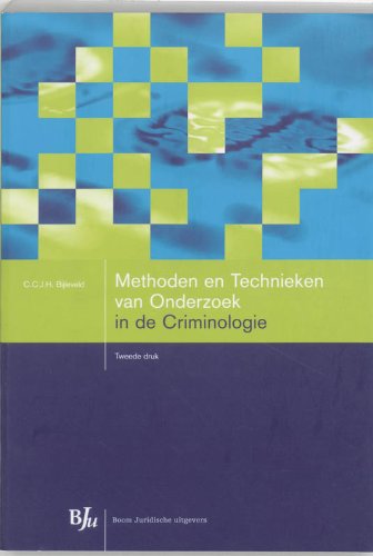 Methoden en Technieken van Onderzoek in de Criminologie