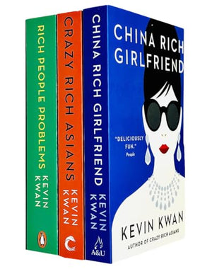 Kevin Kwan Crazy Rich Asians Trilogy Collection 3 Books Set