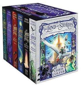 The Land of Stories Complete Paperback Gift Box Set 6 Books Collection by Chris Colfer 