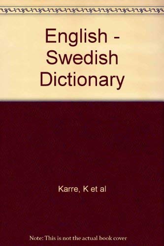 EnglishSwedish SwedishEnglish Dictionary