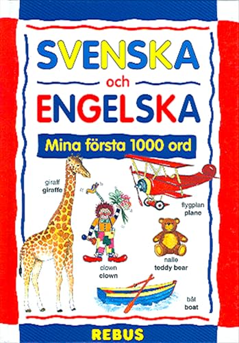 SVENSKA OCH ENGELSKA, Mina forsta 1000 ord, Hardcover
