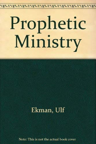 Prophetic Ministry