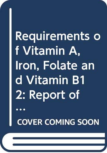 Requirements of Vitamin A, Iron, Folate and Vitamin B12