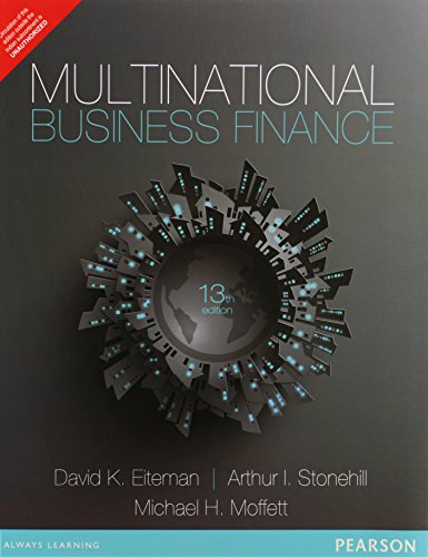 Multinational Business Finance (EDN 13) by David K. Eiteman,Arthur I. Stonehill
