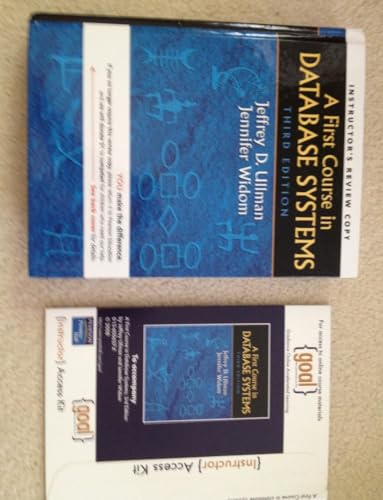 First Course in Database Systems