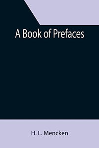 A Book of Prefaces 