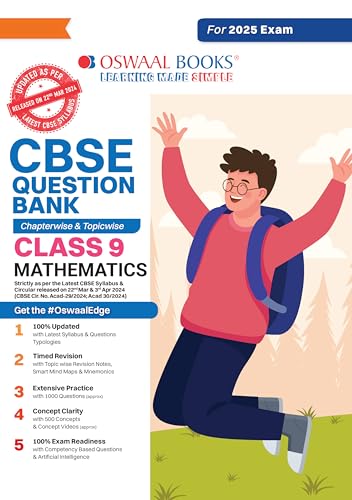 CBSE Question Bank Chapterwise and Topicwise SOLVED PAPERS_Class 9_Mathematics_For Exam 2024-25