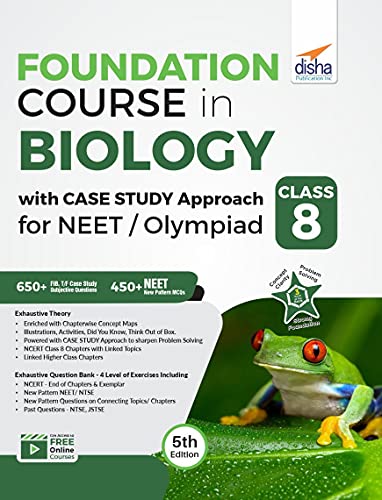 Foundation Course in Biology with Case Study Approach for Neet/ Olympiad Class 8