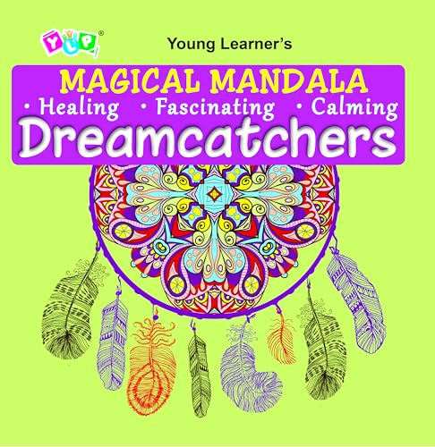 Magic Mandela Dreamcatcher Adult Coloring Book