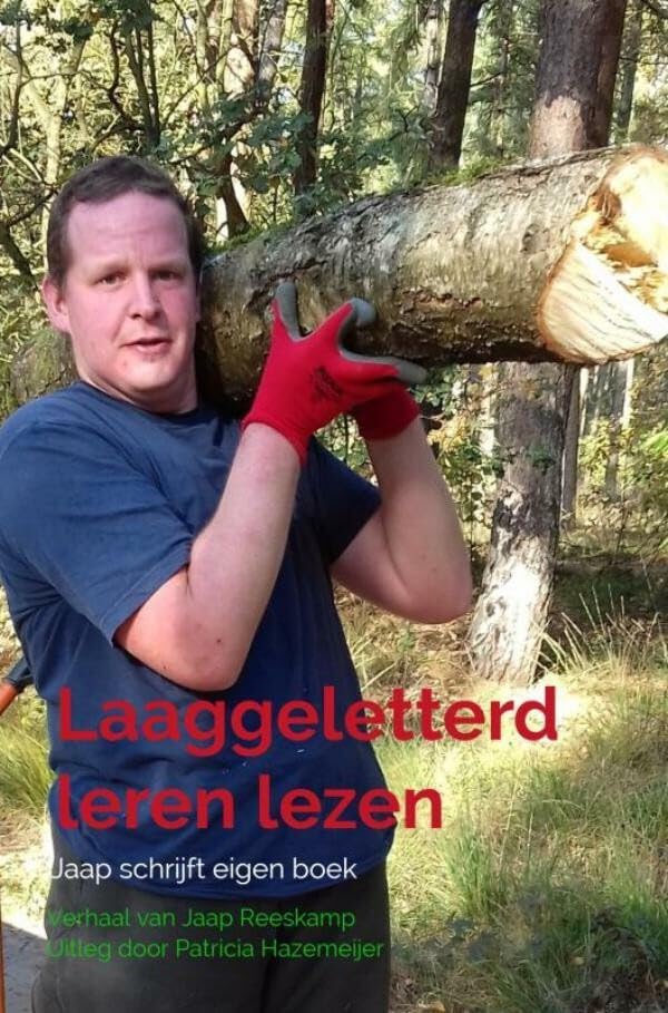 Laaggeletterd leren lezen: Jaap schrijft eigen boek
