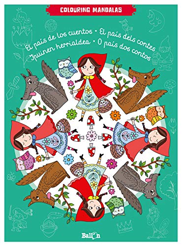 Au pays des contes (CAST) (Mes mandalas à colorier)