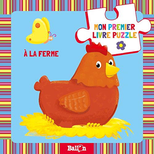 A la ferme (Mon premier livre puzzle, 1)