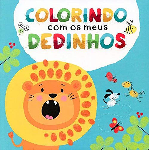 Colorindo com os meus dedinhos