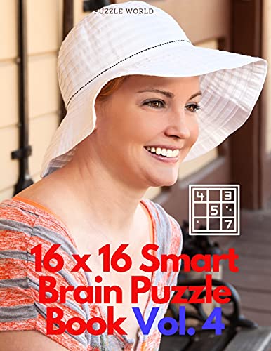 16 x 16 Smart Brain Puzzle Book Vol. 4