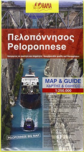 Peloponnese map & guide