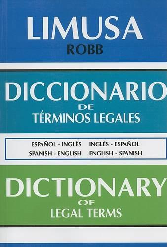 Diccionario de Terminos Legales/Dictionary of Legal Terms