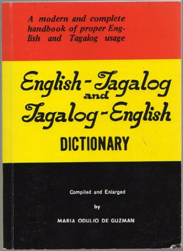 New Tagalog-english English-tagalog Dictionary