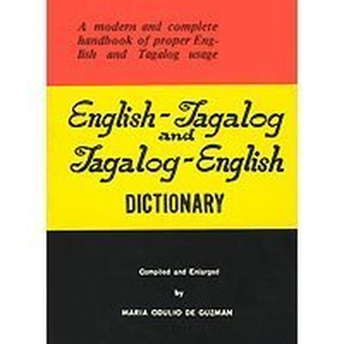 An English Tagalog And Tagalog English Dictionary