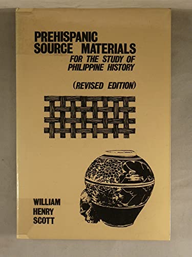 Prehispanic source materials for the study of Philippine history