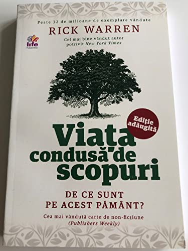 Viata Condusă De Scopuri / Romanian translation of Purpose-driven Life
