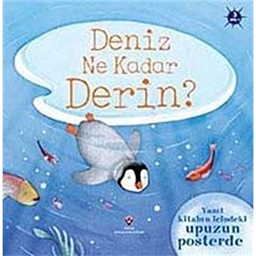 Deniz Ne Kadar Derin? (Ciltli): Yanıt Kitabın İçindeki Upuzun Posterde