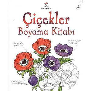 ÇİÇEKLER BOYAMA KİTABI 