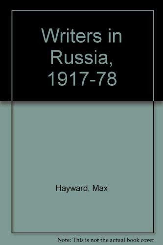 Writers in Russia, 1917-78