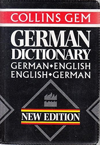 Collins Gem German Dictionary