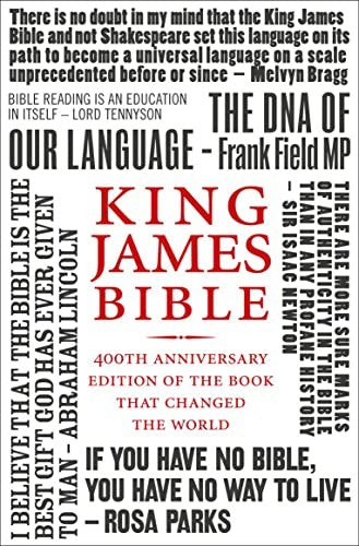 Holy Bible: King James Version (KJV) 400th Anniversary Edition