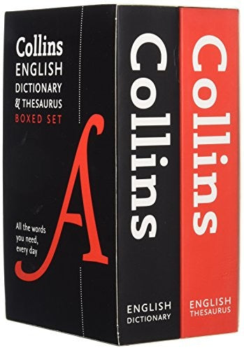 Collins English Dictionary & Thesaurus Pb  boxset