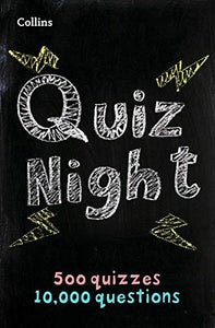 Collins Quiz Puzzles 3 Books Collection Set Pack (Collins Quiz Night, Collins Quiz Master & Collins Pub Quiz) 