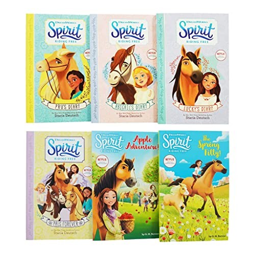 Spirit Riding Free x6 book shrinkwrap pack