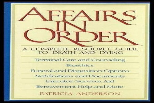 Affairs in Order
