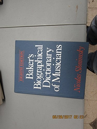 Baker's Biographical Dictionary of Musicians