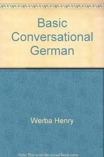 Basic Conversational German