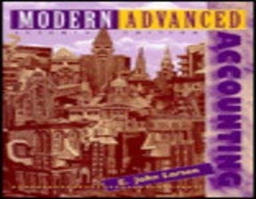 Modern Advanced Accounting