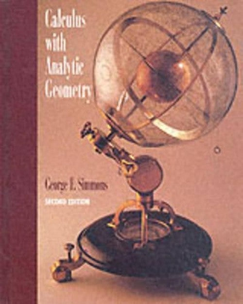Calculus with Analytic Geometry By George F Simmons
