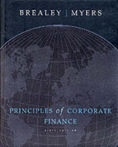 Principles of Corporate Finance