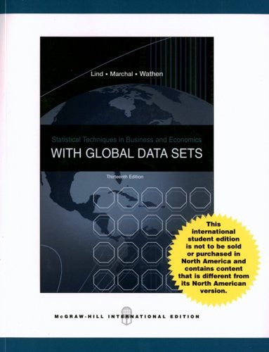 Statistical Techniques in Business and Economics with Student CD