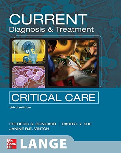 CURRENT Diagnosis and Treatment Critical Care, Third Edition