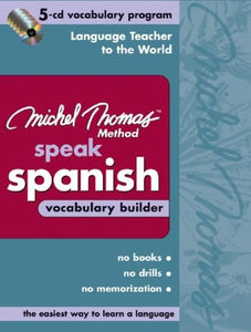 Michel Thomas Method Speak Spanish Vocabulary Builder 