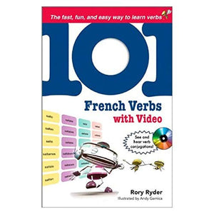 101 French Verbs with MP4 Video Disc 
