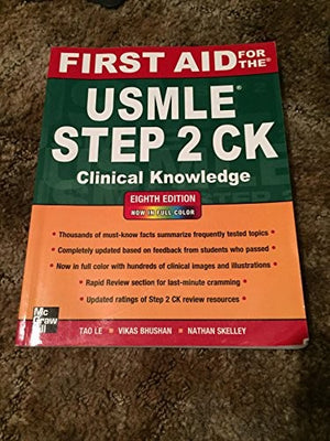 First Aid for the USMLE Step 2 CK, Eighth Edition