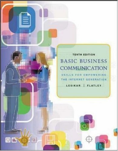 Basic Business Communication cover