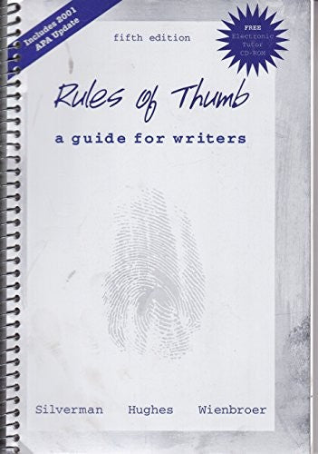Rules of Thumb: Guide for Writing, MLA Updated