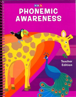 Phonemic Awareness PreK, Teacher Edition