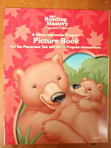 Reading Mastery Reading/Literature Strand Grade K, Picture Book Assess cover