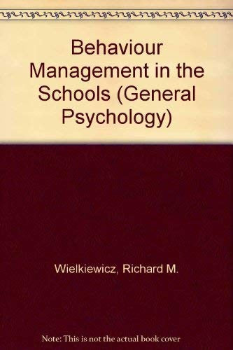 Behaviour Management in the Schools