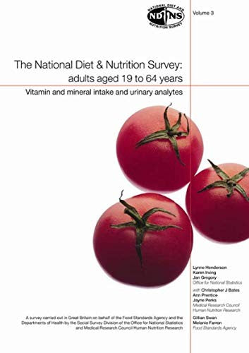 National Diet and Nutrition Survey: Vol. 3 cover